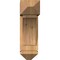 Ekena Millwork Thorton Arts and Crafts Smooth Bracket w/ Offset Brace, Western Red Cedar, 7 1/2"W x 20"D x 24"H BKT0806X20X24THR03SWR - alternate 3